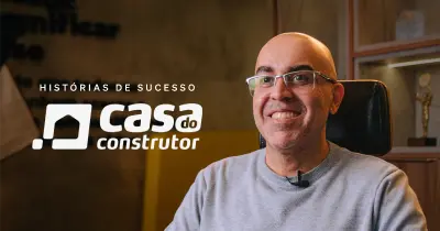 Arte do case da Casa do Construtor na SULTS