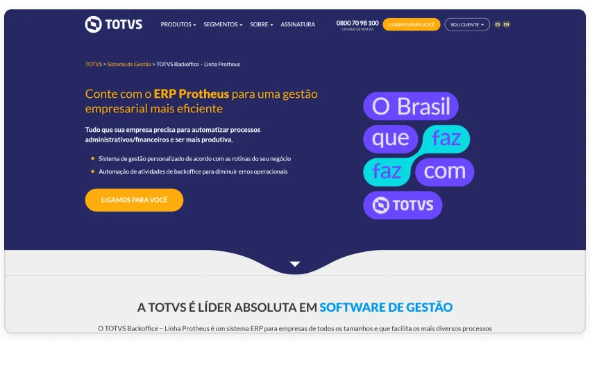 2. TOTVS Protheus 2. TOTVS Protheus
