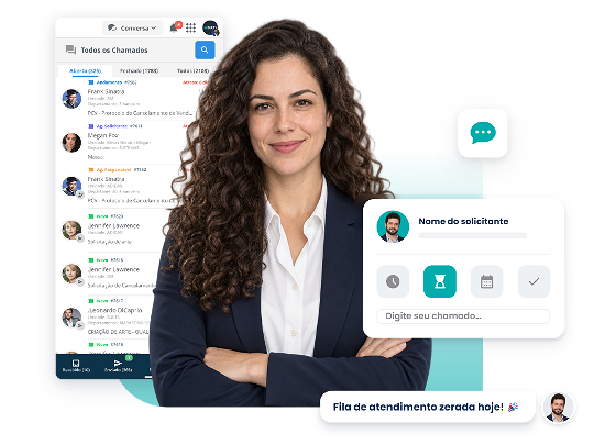 Sistema de chamados para supermercados com helpdesk, SLA e categorização por setor Sistema de chamados para supermercados com helpdesk, SLA e categorização por setor